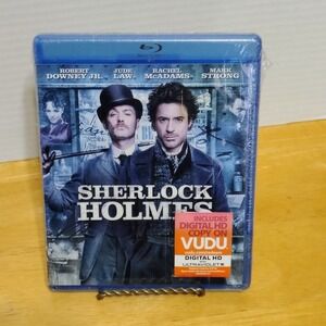 Sherlock Holmes Blu Ray Movie Robert Downey Jr Jude Law mystery New‎ sealed